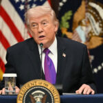 Donald Trump, presidente de los Estados Unidos.