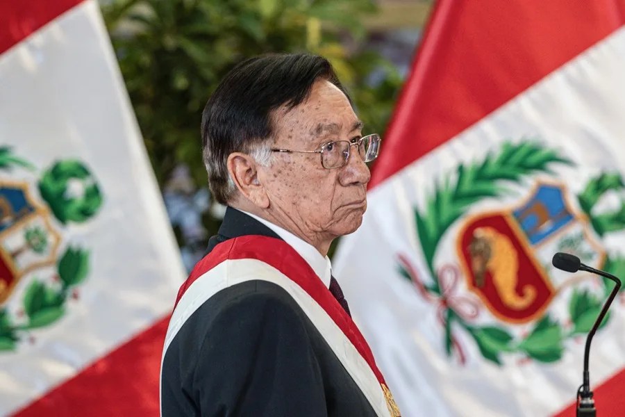 El presidente de Perú