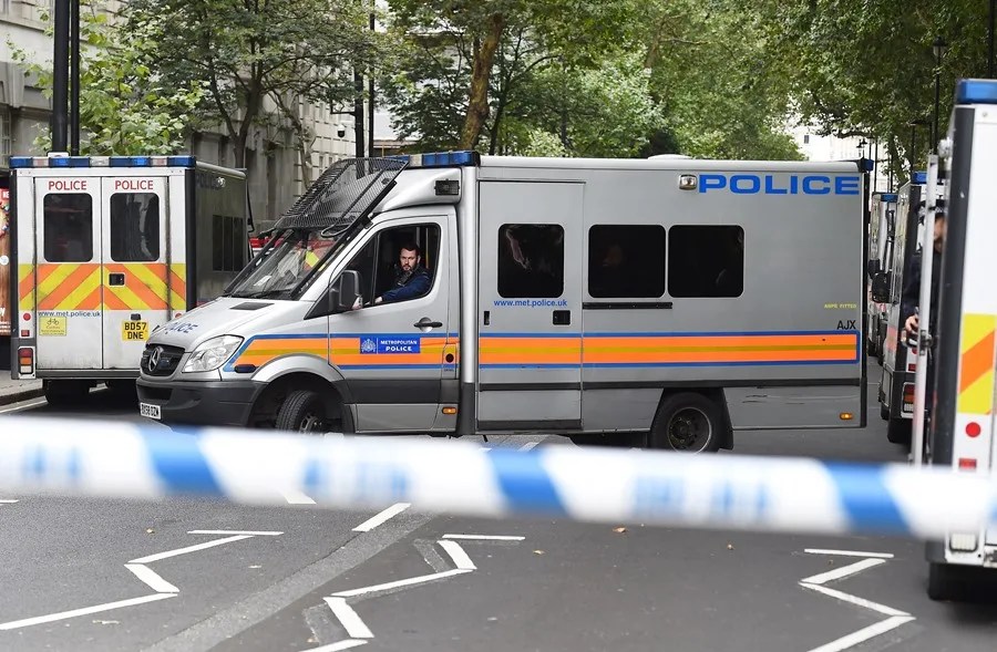 Coches de Policía en Londres